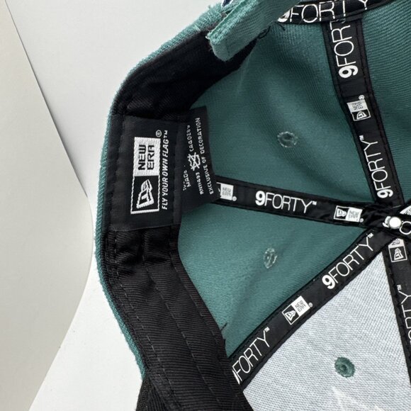 New Era 9Forty Cap Philadelphia Eagles Pine Needle Green Adjustable GR56 - Picture 5 of 6